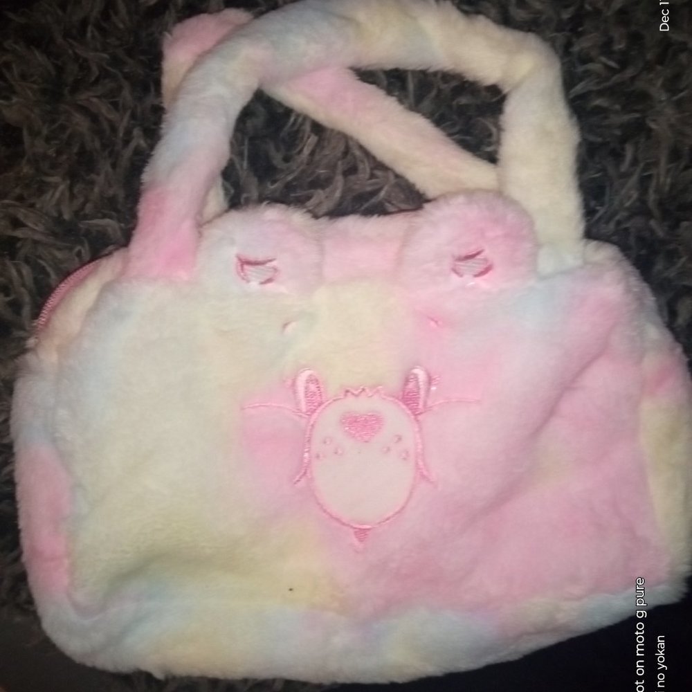 Care Bear Plush Purse NWOT